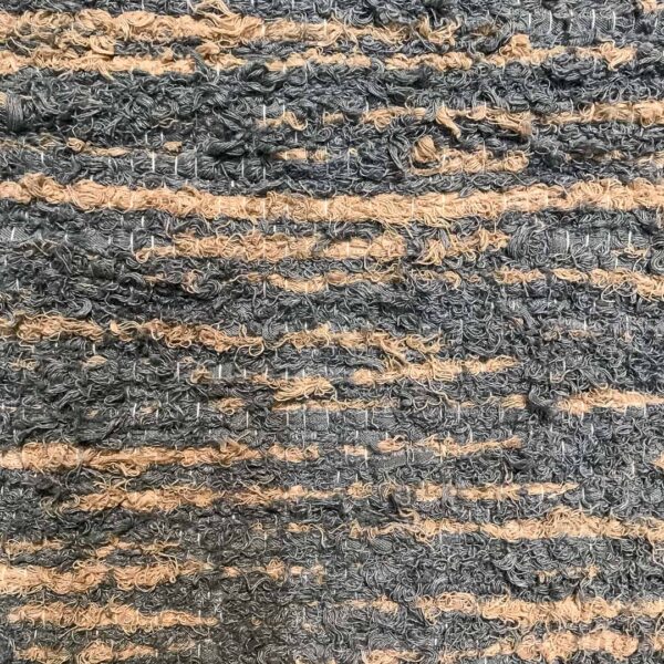 Baumwollteppich Chenille Gestreift – Bild 9
