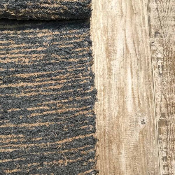 Baumwollteppich Chenille Gestreift – Bild 6
