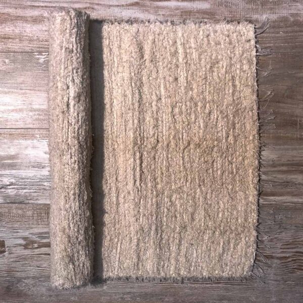 Baumwollteppich Chenille Uni – Bild 30