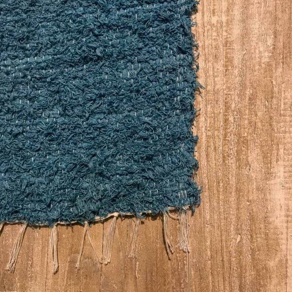 Baumwollteppich Chenille Uni – Bild 18