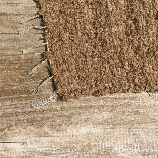 Baumwollteppich Chenille Uni – Bild 11