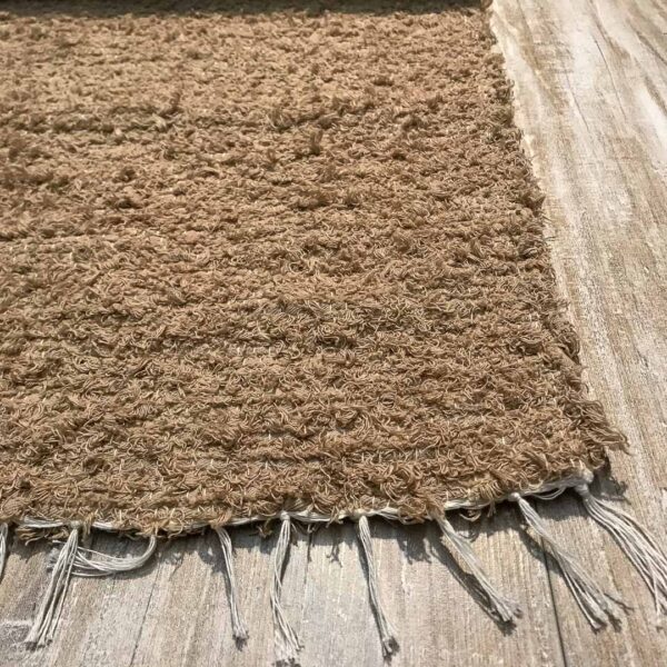 Baumwollteppich Chenille Uni – Bild 10