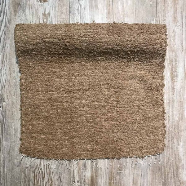 Baumwollteppich Chenille Uni – Bild 8