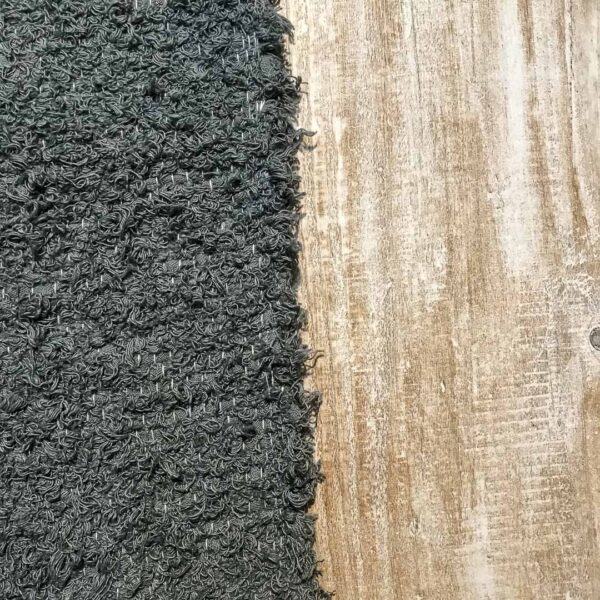Baumwollteppich Chenille Uni – Bild 3