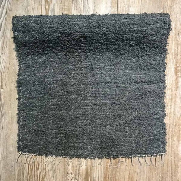 Baumwollteppich Chenille Uni – Bild 2